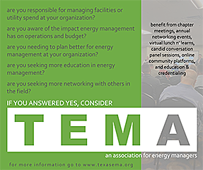 TEMA Texas Energy Managers Association